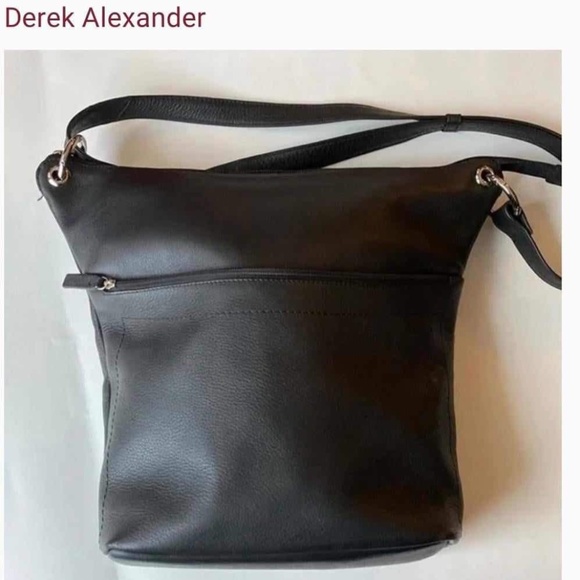 DEREK ALEXANDER CENTRAL PARK BUCKET PURSE - Picture 1 of 8